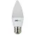 Лампа Jazzway LED E27, 7W 3000К 230V 530Lm, свеча мат
