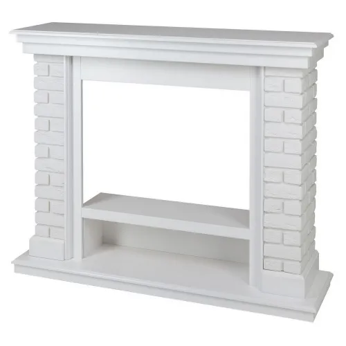 Портал RealFlame Brixton (под очаг 25,5) белый