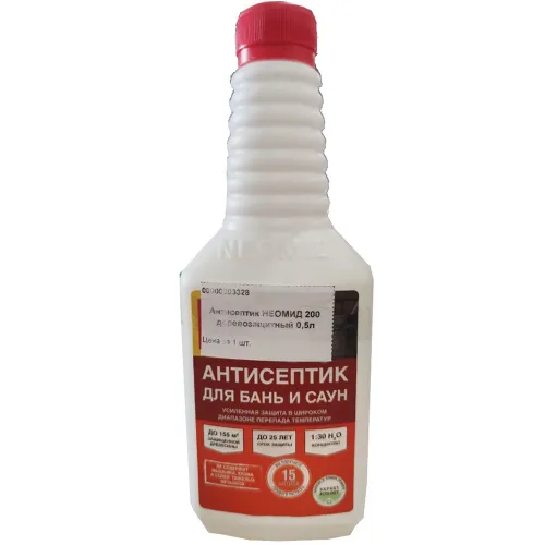 Антисептик НЕОМИД 200 деревозащитный 0,5л