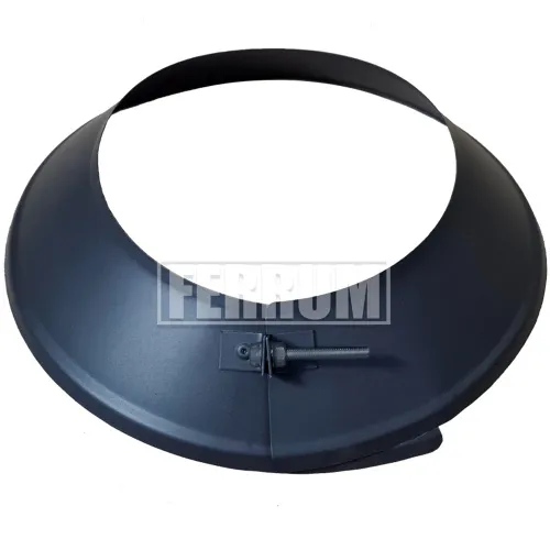 Юбка ФЕРРУМ d210 (430/0,5мм / эмаль / черная)