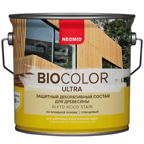 Пропитка для древесины Neomid BioColor ULTRA Калужница (2,7)