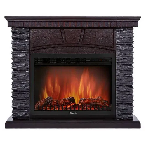 Портал Electrolux Porto Classic (под очаг EFP/P-3020LS, 3320RLS) сланец черный, венге