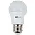 Лампа Jazzway LED E27, 7W 3000К 230V 530Lm,, шар мат.