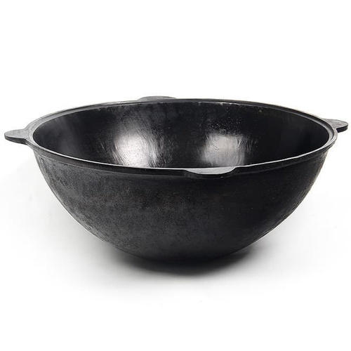 Казан Baraka узбекский чугунный 30л круглое дно (без крышки)