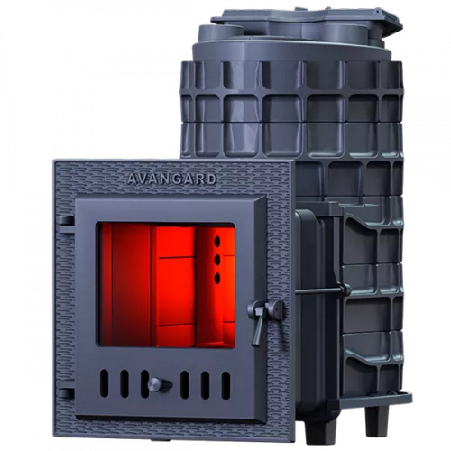 Печь дровяная чугунная Авангард Pro ЗК 25М
